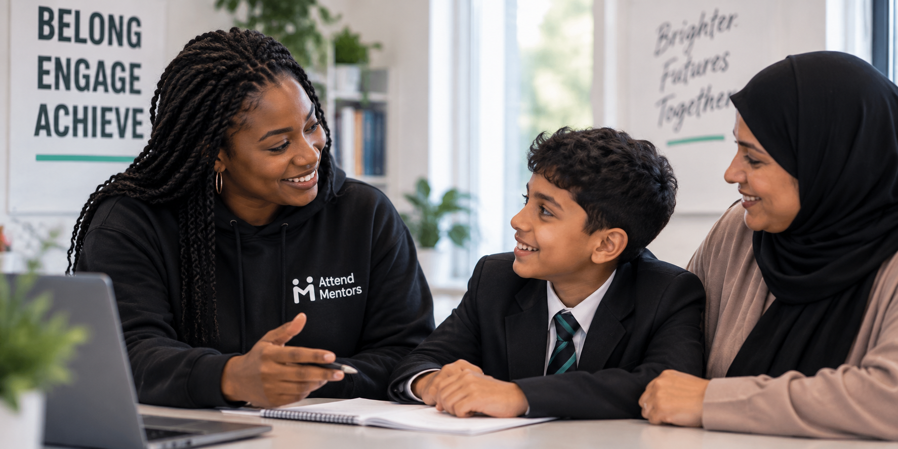 Attend Mentors mentor meeting with a young person and parent